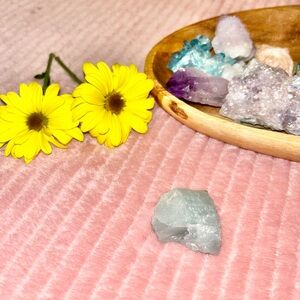 Aquamarine Crystal Magnet *Self-healing, Courage, Hope*